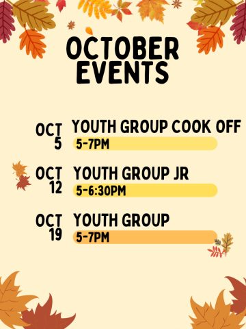 October Youth Group
