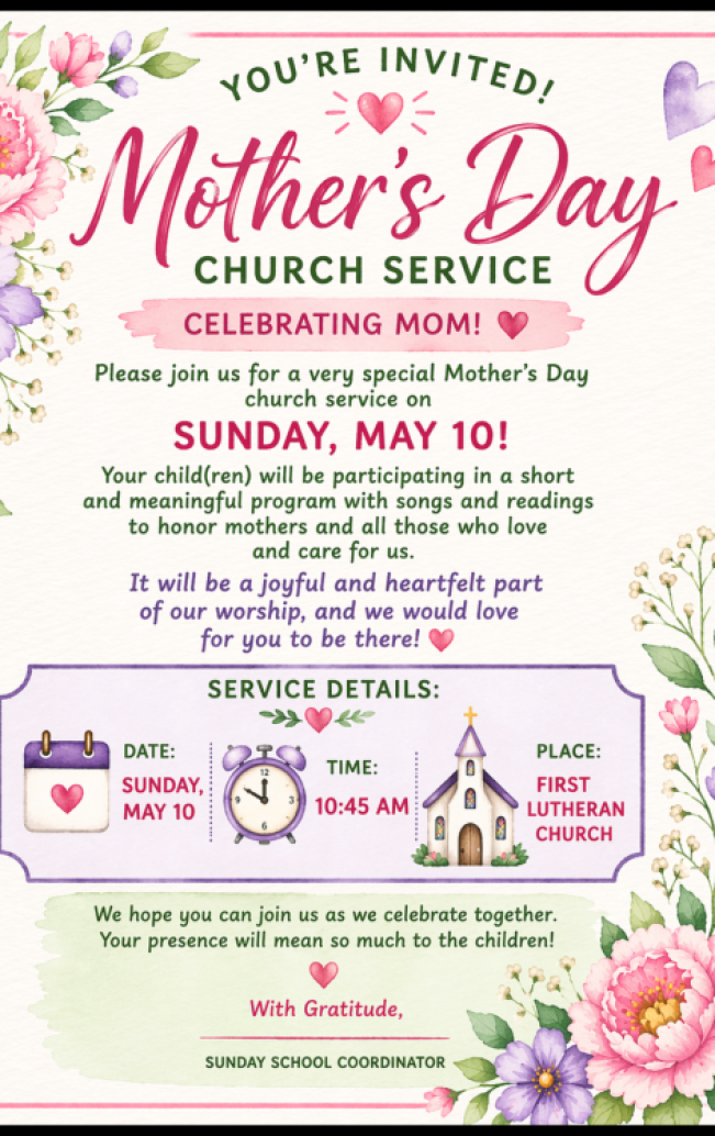 mom's day